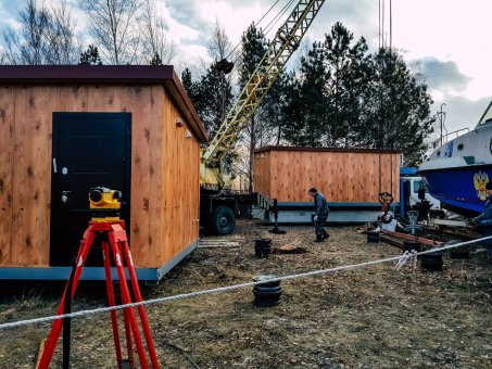 Мобильные дома из сэндвич панелей