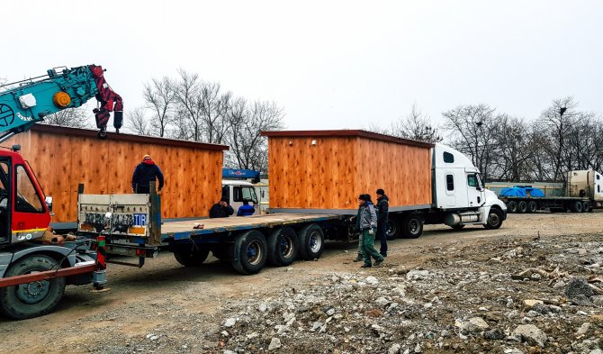 Мобильные дома из сэндвич панелей