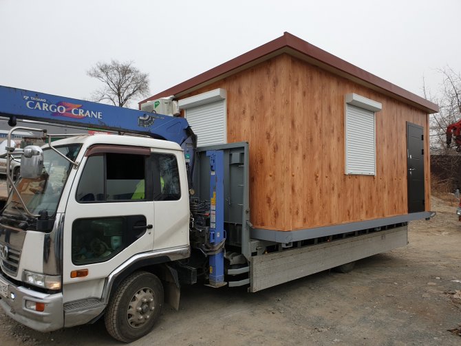 Мобильные дома из сэндвич панелей